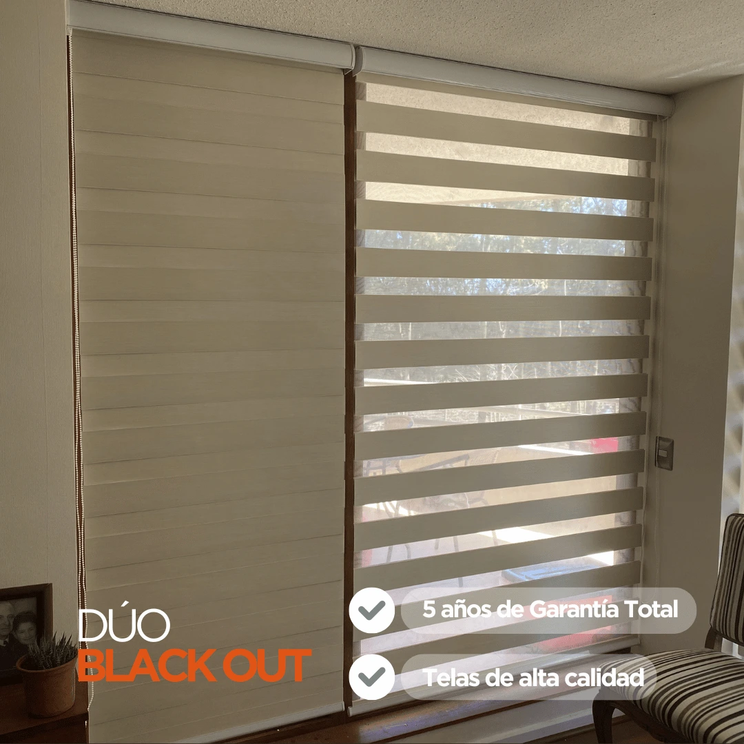 Cortina Roller duo blackout