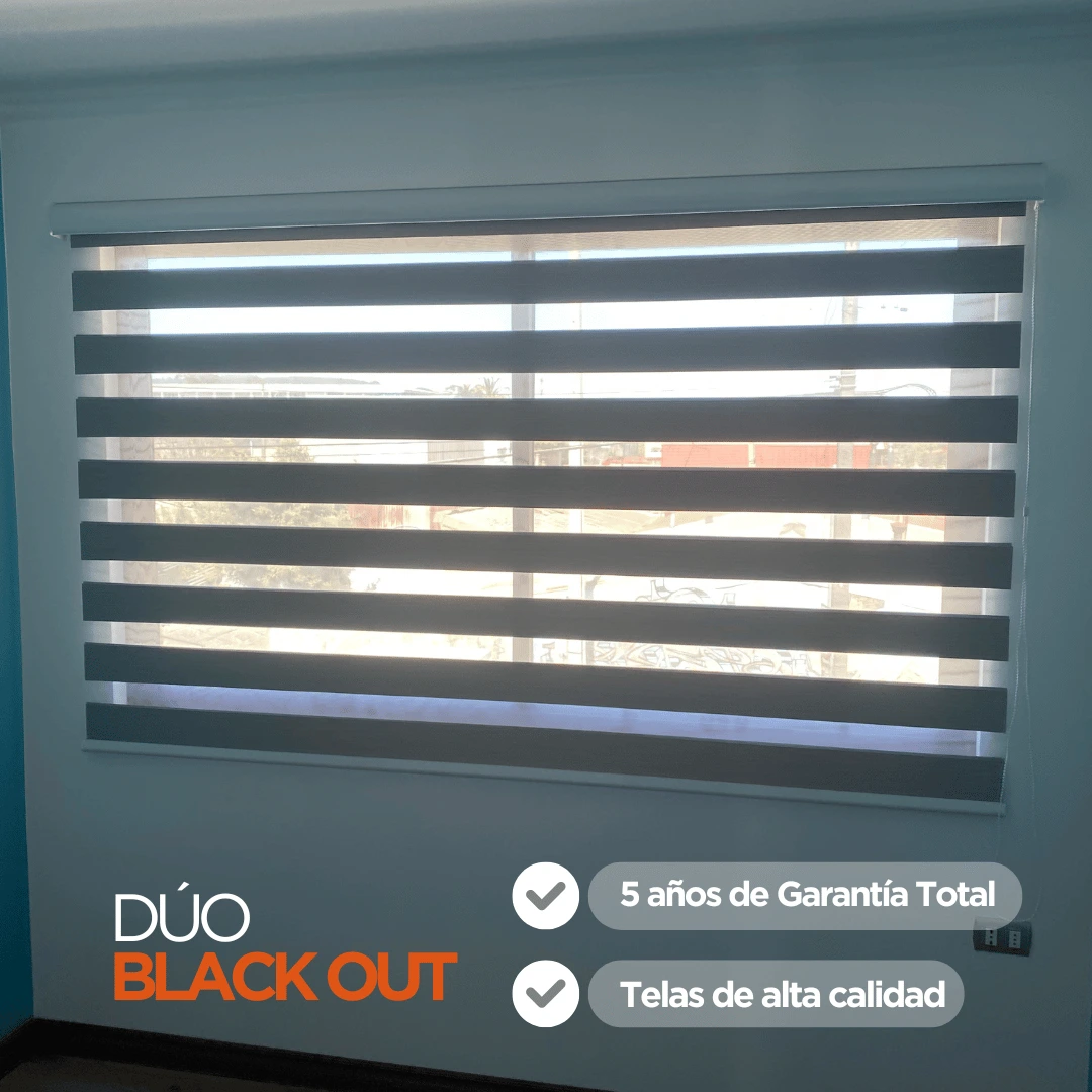Cortina Roller duo black out Instalada