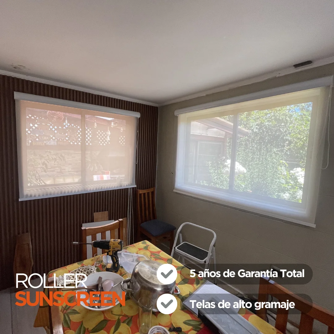 Cortina Roller Dobles a medida San Pedro