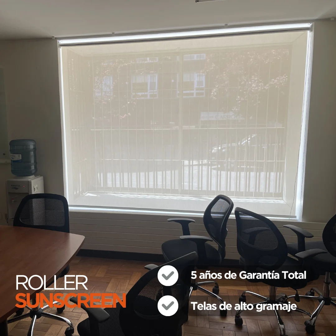 Cortina Roller Dobles a medida Concepción