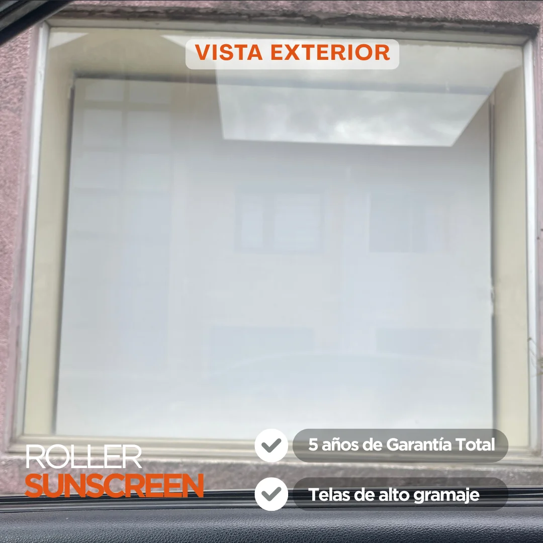 Cortina Roller Dobles a medida Collao