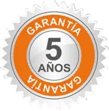 5 Años de Garantía